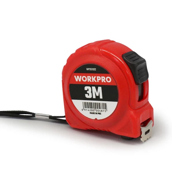 WORKPRO WP261002 3Mx16mm Beyaz Çelik Şerit Metre ürün görseli 1