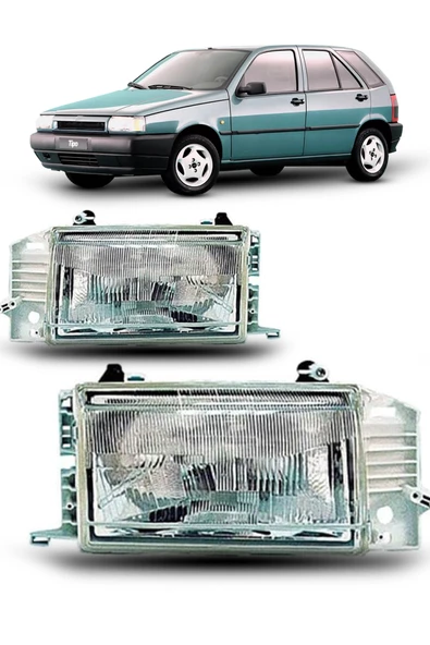 Fiat Tipo Sağ Ve Sol Farlar (ikili)Uyumlu ürün görseli 1