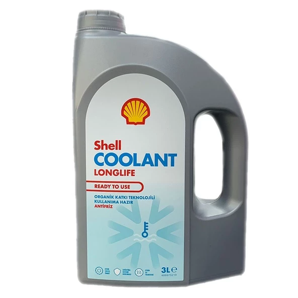 Shell Coolant Longlife RTU Organik Kırmızı Antifriz -37 Derece 3 L ürün görseli 1