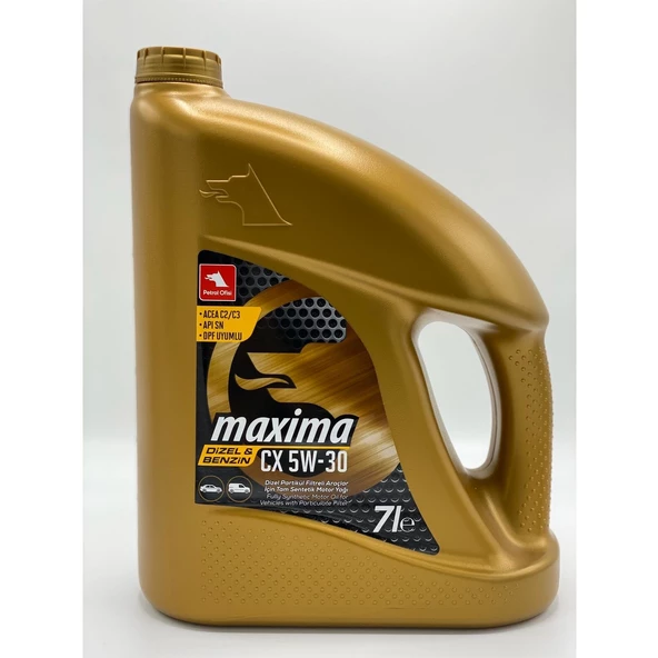 Petrol Ofisi Maxima CX 5W-30 DPF Tam Sentetik Motor Yağı  7 L ürün görseli 1