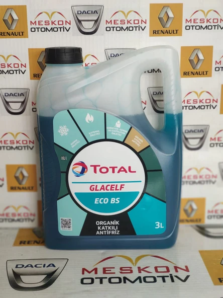 Total Eco Bs Mavi Antifriz 3 Litre Üretim 2025 Yılı ürün görseli 1