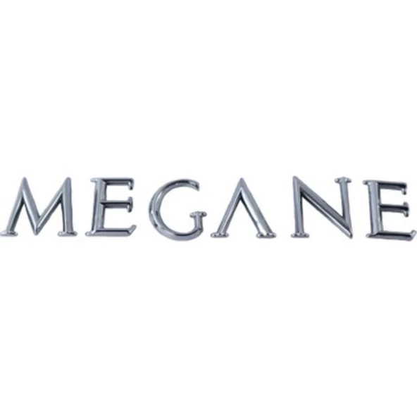 Megane 2 Için Bagaj Megane Yazı/Arması ürün görseli 1