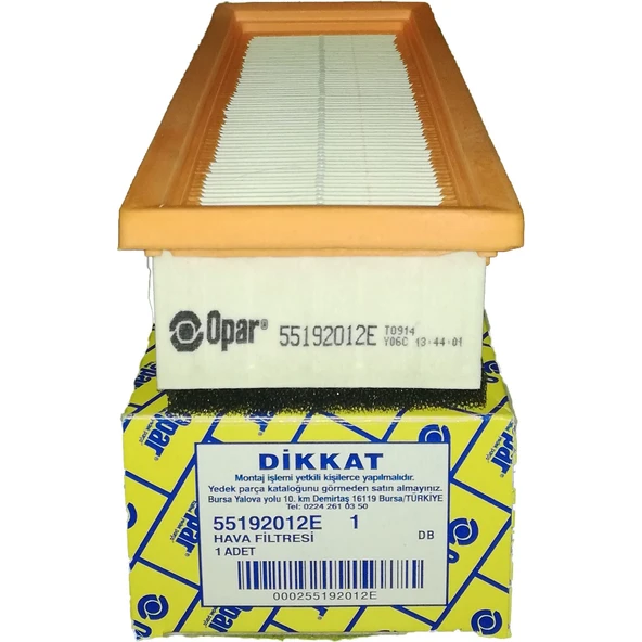 Hava Filtresi Albea 1.4doblolınea orjınal 55192012e ürün görseli 1