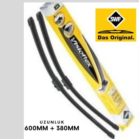 Qashqai Swf (119300) Muz Tipi Silecek Takimi 600Mm+380Mm 445007556 ürün görseli 1
