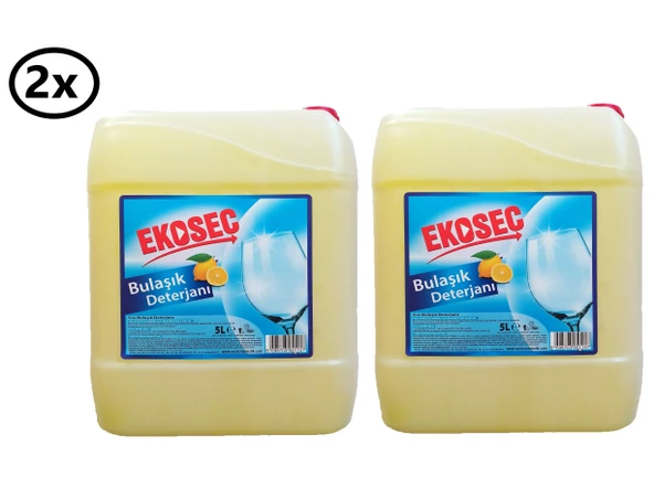 Ekoseç Sıvı Bulaşık Deterjanı 5 Litre X 2 ADET ürün görseli 1