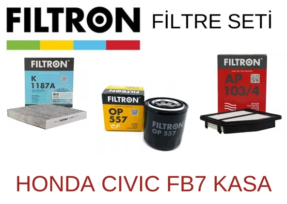 Honda Civic Fd6/Fb7 08-15 Fıltre Bakım Seti / Kıtı [Fıltron] ürün görseli 1
