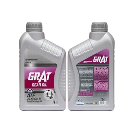 Grat ATF Dexron III Otomatik Transmisyon (Direksiyon) Yağı 1LT ürün görseli 1