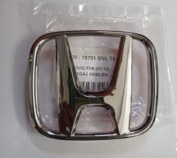 HONDA CİVİC FD6 (07-12) BAGAJ AMBLEM/LOGO/ARMA ürün görseli 1