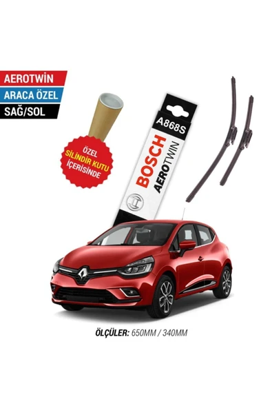 Renault Clio 4 Silecek Takımı (2012-2020) Aerotwin A868s ürün görseli 1