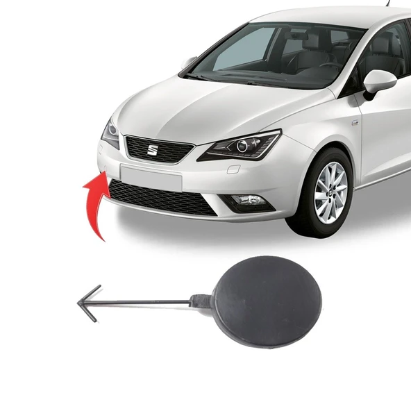 Seat Ibiza Çeki Demir Kapagi 2013-2017 6J0807241C 528258424 ürün görseli 1