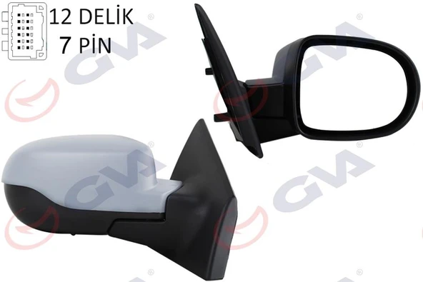 Gva-1014190 Dis Dikiz Aynasi Sag Clio 09 Elektrikli Isitmali Sens 515043305 ürün görseli 1