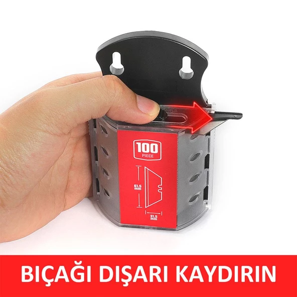 WORKPRO WP213003 100’Lü Rötuş Maket Bıçağı Yedeği - Resim 2