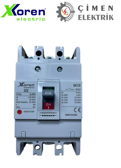 XKoren XCB 103S 80S 3x80 35ka Kompakt Şalter ürün görseli 1
