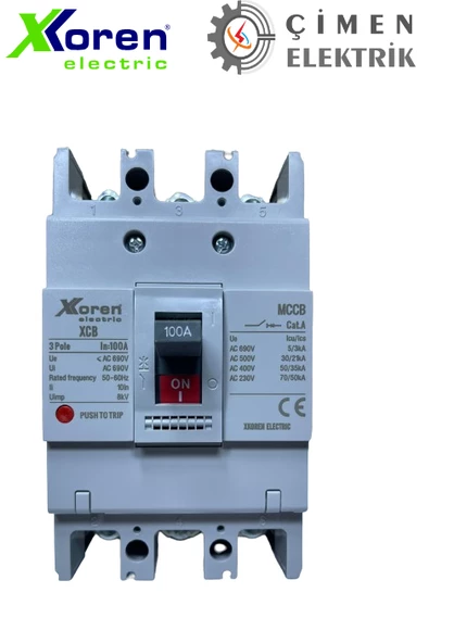 XKoren XCB-103S-100S 3x100A 35ka Kompakt Şalter ürün görseli 1