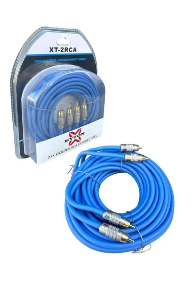 Eyton XT-2RCA Anfi Kablosu 2rca 2rca 5mt - Resim 2