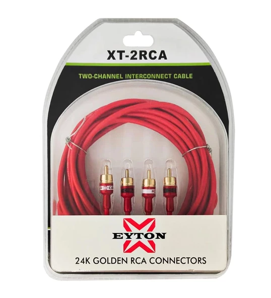 Eyton XT-2RCA Anfi Kablosu 2rca 2rca 5mt ürün görseli 1