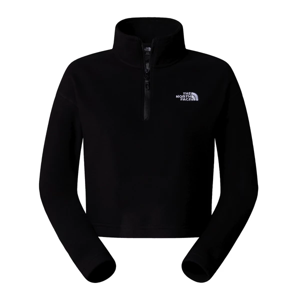 The North Face Kadın 100 GLACIER CROPPED YARIM FERMUAR POLAR NF0A855N4H01 ürün görseli 1