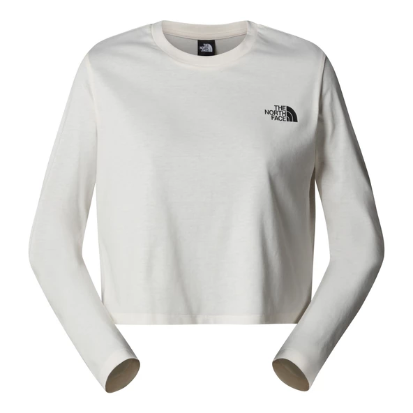 The North Face Kadın L/S SIMPLE DOME CROP Tişört  NF0A89FKQLI1 ürün görseli 1