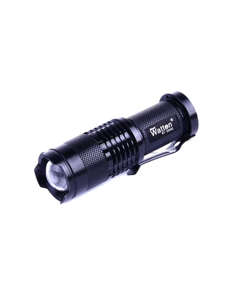 Black Watton WT-304 Yüksek Güçlü El Feneri ürün görseli 1