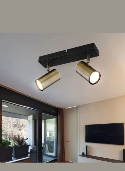 demet habek mylights  30cm panasonic gün ışığı led ampullü hareketli avize  led spot ürün görseli 1