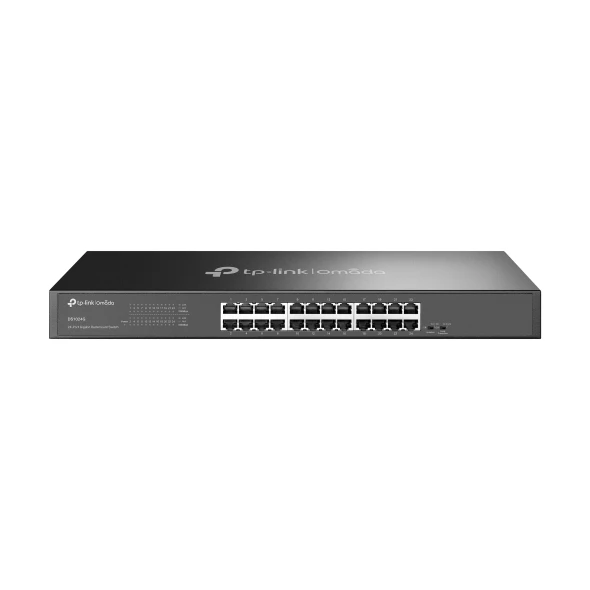 TP-LINK OMADA  DS1024G 24-Port Gigabit Unmanaged Switch, Metal, Rack-mountable ürün görseli 1
