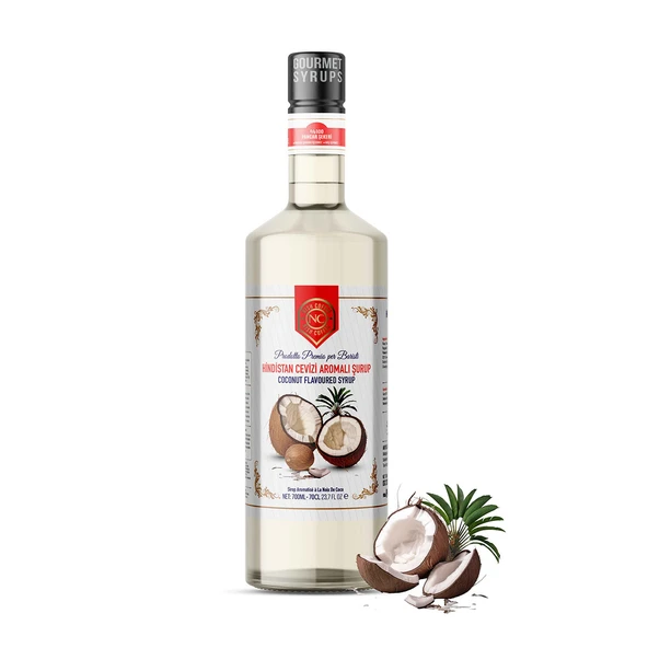 Nish Hindistan Cevizi Aromalı  Şurup 700 ML - Pet Şişe ürün görseli 1