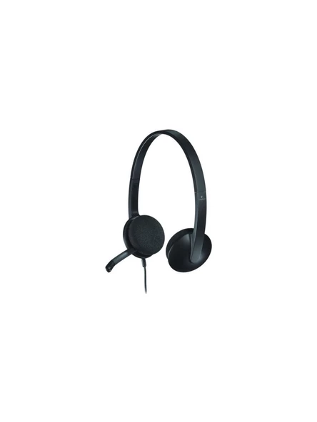 Logitech H340 Mikrofonlu Kulaklık Siyah 981-000475 ürün görseli 1