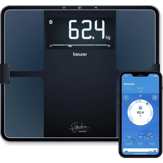 Beurer BF 915 SignatureLine Siyah Teşhis Terazisi ürün görseli 1