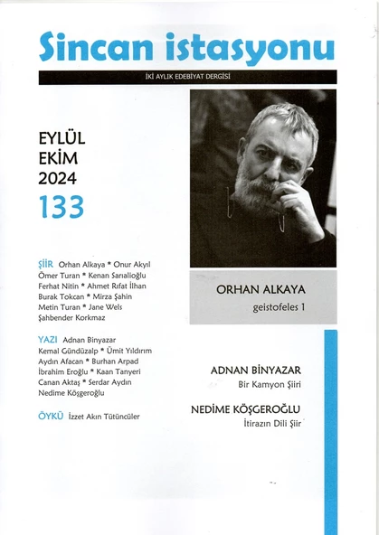 Sincan İstasyonu Dergi 133.Sayı Eylül-Ekim 2024 ürün görseli 1