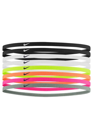 Nike N0002547-909 Printed Saç Bandı 8'li Paket ürün görseli 1
