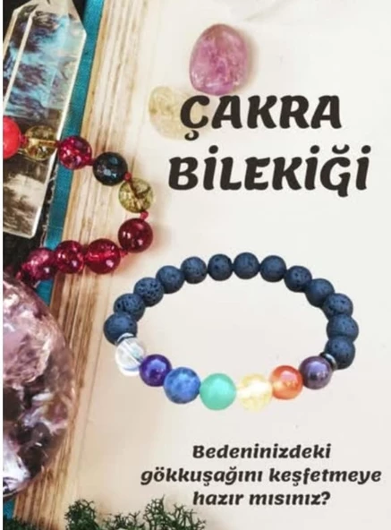 Doğaltaş Çakra Bilekliği ürün görseli 1