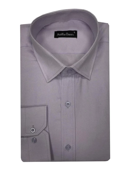 Atilla Özer Uzun Kol Slim Fit Erkek Gömlek-6852 ürün görseli 1