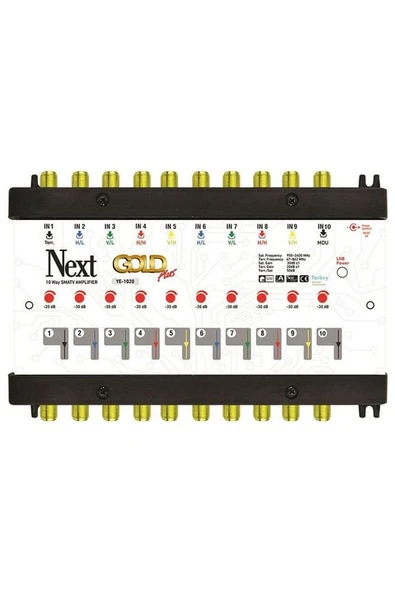 NextStar Next Ye-1020 10/10 Merkezi Uydu Sistem Santrali Yükselticisi ürün görseli 1