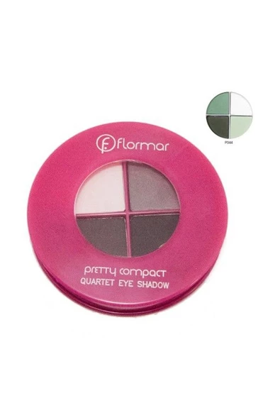 Flormar Göz Farı 4'lü Pretty Compact Far Change Of Greens P044 8690604103881 ürün görseli 1