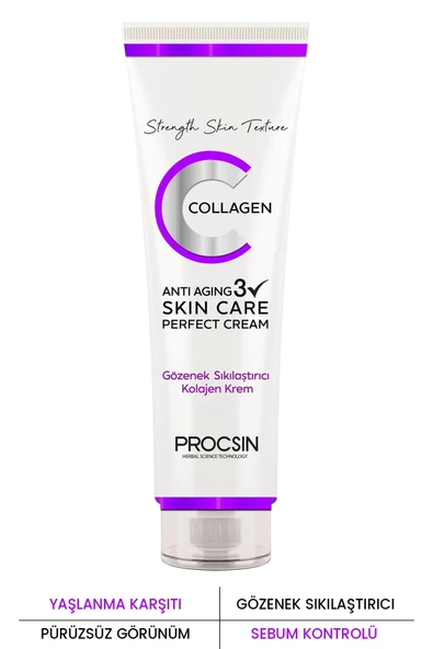 PROCSIN Yaşlanma Ve Kırışıklık Karşıtı Kolajen Krem 50 ml ürün görseli 1