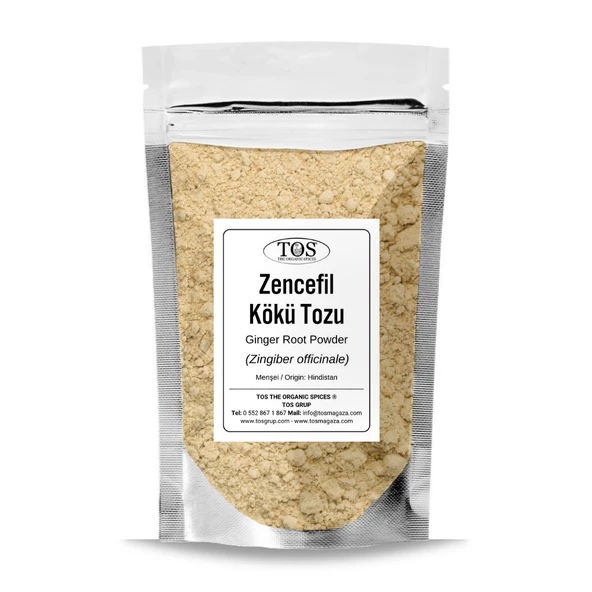 Zencefil Tozu 1 kg (1. Kalite) Zingiber officinale ürün görseli 1