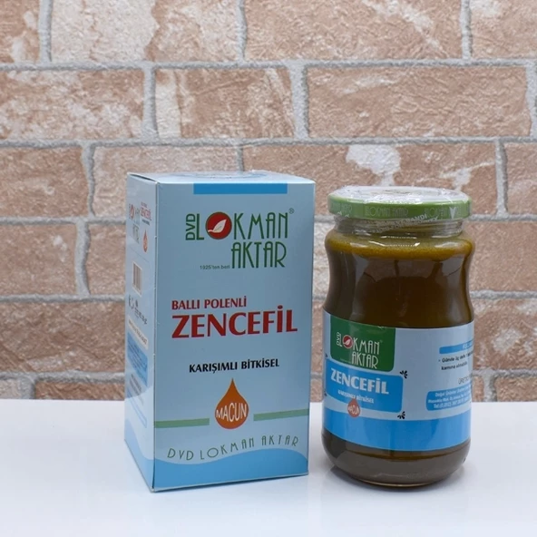 Ballı Polenli ZENCEFİL karışımlı Macun 420 g 1Adet, Lokman Aktar ürün görseli 1