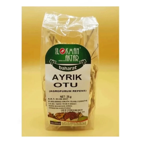 Ayrık Kök 25 Gr, Lokman Aktar ürün görseli 1
