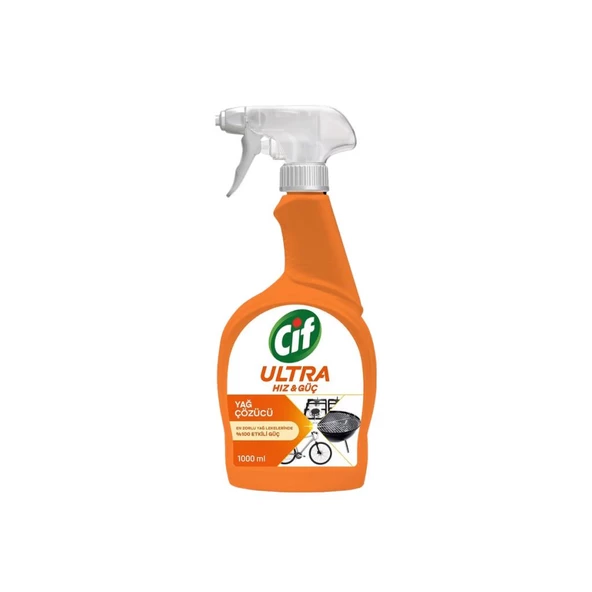 Cif Sprey Ultra Hız & Güç Yağ 1000 ML ürün görseli 1