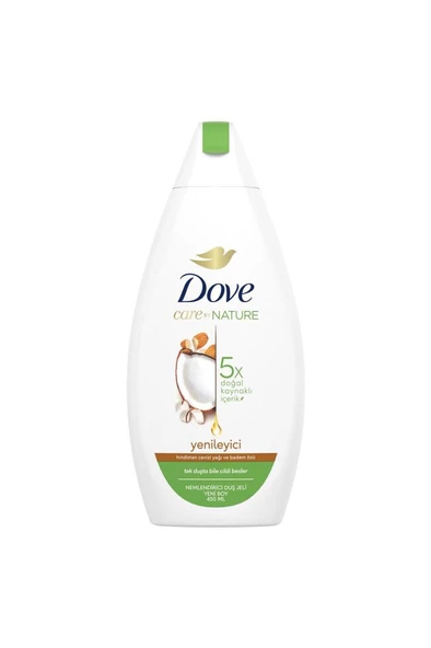 Dove Nemlendirici Duş Jeli Avokado Yağı ve Kalendula Özü 450 ml ürün görseli 1