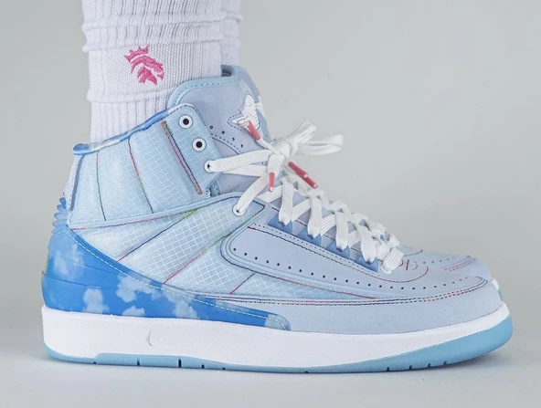 Nike Jordan 2 Retro J Balvin Men's DQ7691-419 Erkek Ayakkabı ürün görseli 1