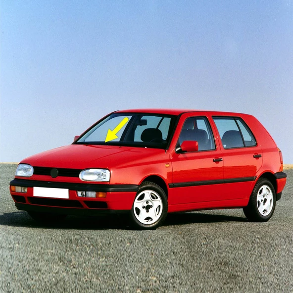 VW Golf 3 1992-1998 Ön Sağ Yolcu Taraf Silecek Kolu 1H1955410B ürün görseli 1