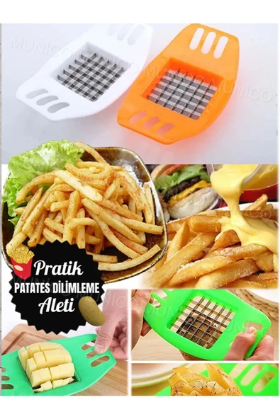 SPRENDA   Sebze Patates Dilimleme Kesici Kıyıcı Cips Yapma Doğrayıcı Gıda Parçalayıcı Mutfak ürün görseli 1