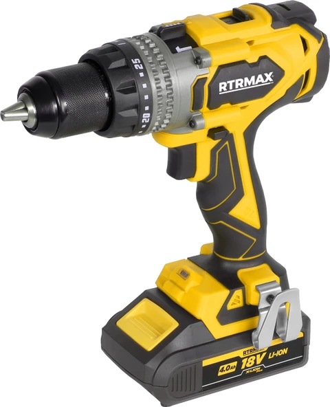 RTRMAX X-LION RTX1820 AKÜLÜ DARBELİ MATKAP 50Nm 2X2Ah AKÜ ürün görseli 1