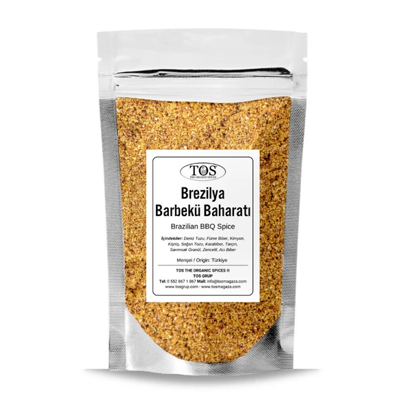 Brezilya Barbekü Baharatı 250 gr (1. Kalite) ürün görseli 1