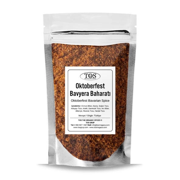 Oktoberfest Bavyera Baharatı 250 gr (1. Kalite) ürün görseli 1