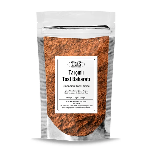 Tarçınlı Tost Baharatı 250 gr (1. Kalite) ürün görseli 1
