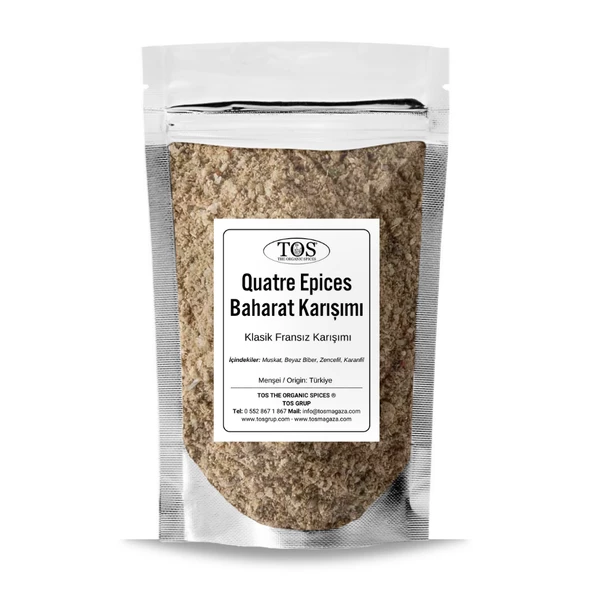Quatre Epices Baharat Karışımı 500 gr (1. Kalite) ürün görseli 1