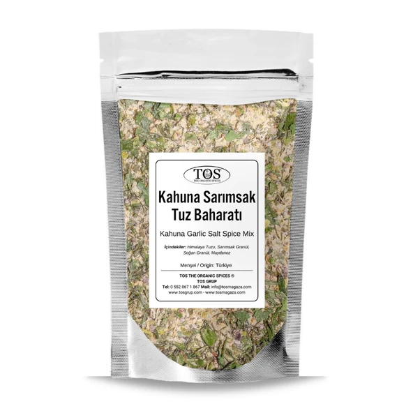 Kahuna Sarımsak Tuz Baharat Karışımı 100 gr (1. Kalite) ürün görseli 1