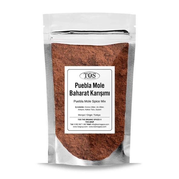 Puebla Mole Baharat Karışımı 100 gr (1. Kalite) ürün görseli 1